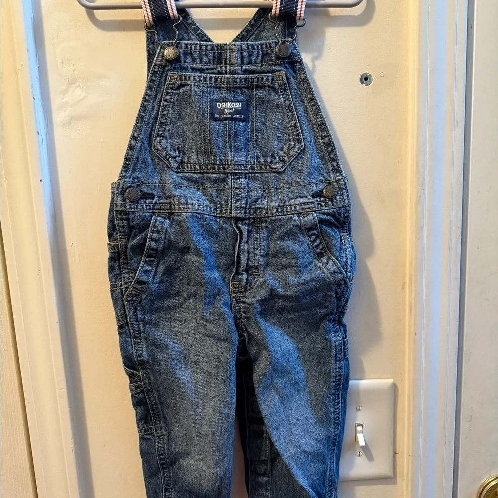 Oshkosh B’Gosh Denim Overalls - Size 18 months